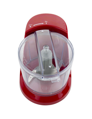 Picadora de Alimentos Brentwood MC-109R 0.8L Roja