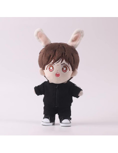 Conjunto Ropa Deportiva Niannyyhouse para Muñeca 20cm Negro 2