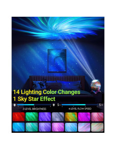 Proyector de Estrellas VOLIVO 4 en 1 con Bluetooth y Ruido Blanco 2