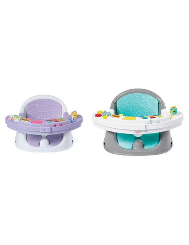Asiento 3 en 1 Infantino Música y Luces - Bebés Lavanda