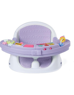 Asiento 3 en 1 Infantino Música y Luces - Bebés Lavanda 2