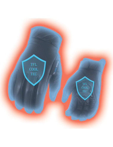 Guantes de Cuero Milwaukee Leather MG7502 Negros Táctiles