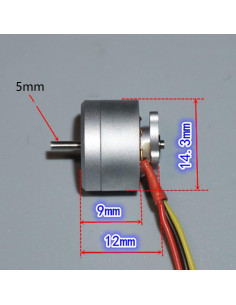 Motor Mini RC Quadcopter JINOARC 1104 4300KV Sin Escobillas 2