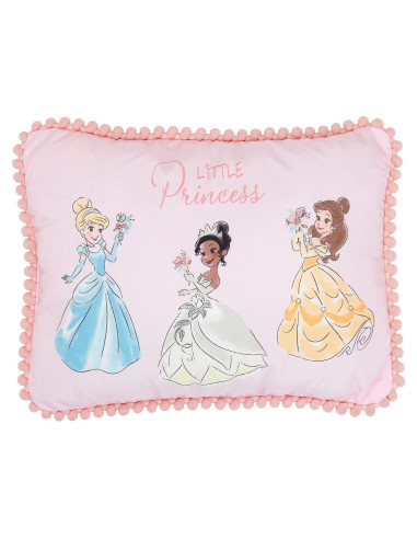 Almohada Decorativa Princesas Disney Lambs & Ivy Rosa
