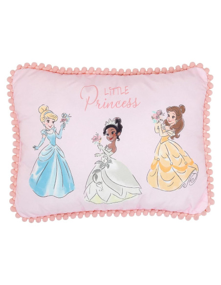 Almohada Decorativa Princesas Disney Lambs & Ivy Rosa