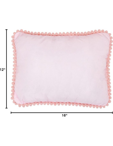 Almohada Decorativa Princesas Disney Lambs & Ivy Rosa