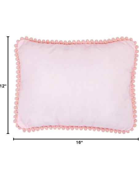 Almohada Decorativa Princesas Disney Lambs & Ivy Rosa