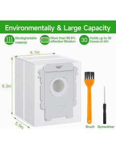 Bolsas de Reemplazo VBN para Aspiradora Roomba - 12 Pzas 2