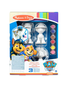 Kit de Manualidades Melissa & Doug PAW Patrol - 3 Figuras