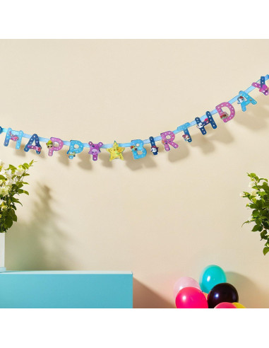 Banner Articulado LOL Surprise Grande Multicolor - Papel Resistente