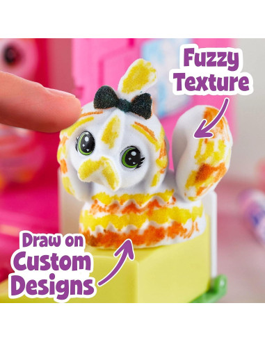 Crayola Scribble Scrubbie Bungalow de Patio, 2 Mascotas