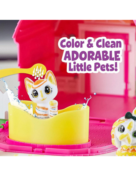 Crayola Scribble Scrubbie Bungalow de Patio, 2 Mascotas