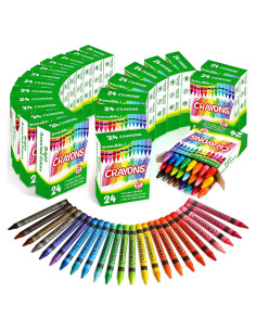 Ceras a Granel 24 Paquetes Multicolor Uranus&No.1