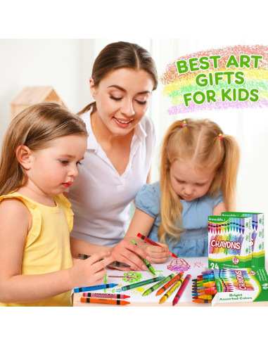 Ceras a Granel 24 Paquetes Multicolor Uranus&No.1