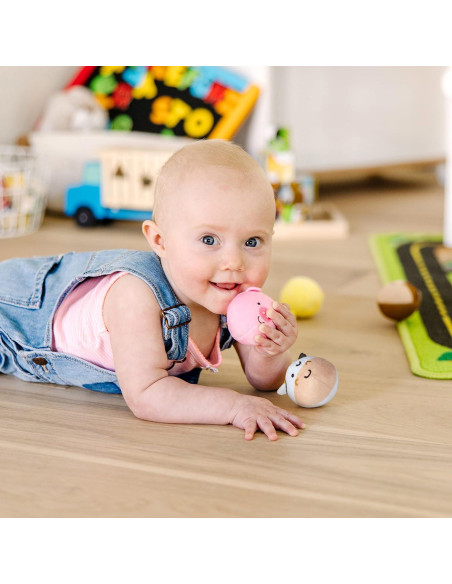 Juguete para Bebés Rollables Melissa & Doug 8 Animales