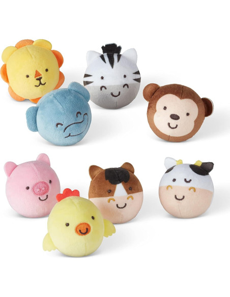 Juguete para Bebés Rollables Melissa & Doug 8 Animales