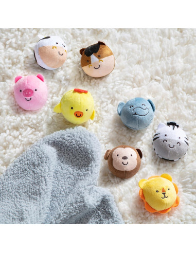 Juguete para Bebés Rollables Melissa & Doug 8 Animales