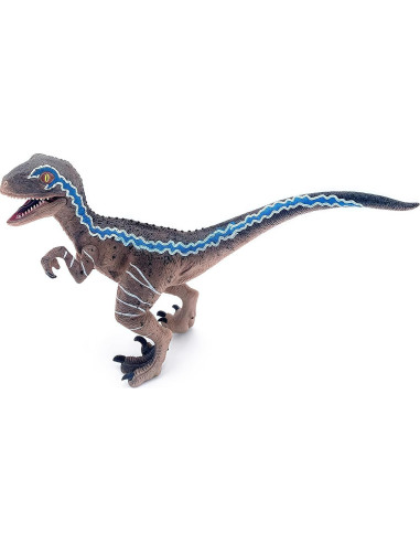 Figura de Dinosaurio Gemini&Genius Bebé Velociraptor 15cm