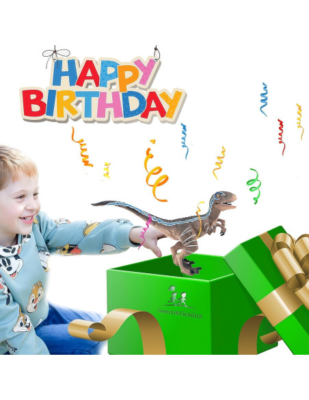 Figura de Dinosaurio Gemini&Genius Bebé Velociraptor 15cm Figura de Dinosaurio Gemini&Genius Bebé Velociraptor 15cm