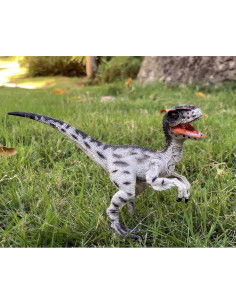 Figura de Dinosaurio Velociraptor Gemini&Genius 17x5.8cm 2
