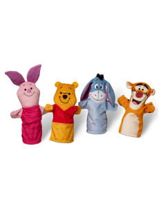 Muñecos de Mano Winnie the Pooh Melissa & Doug 4 Piezas