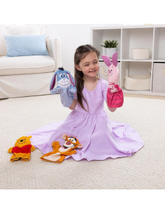 Muñecos de Mano Winnie the Pooh Melissa & Doug 4 Piezas 2
