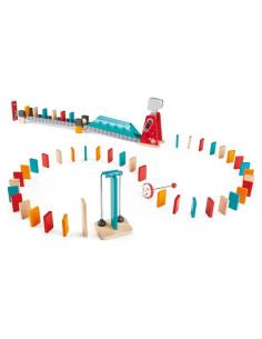 Juego de Dominó Hape Martillo Poderoso E1056 para Niños 4+