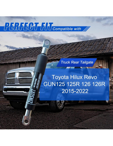 Amortiguador Hidráulico de Puerta Trasera ZINSUXT para Toyota Hilux 2015-2022