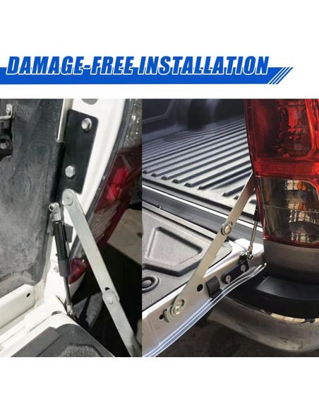 Amortiguador Hidráulico de Puerta Trasera ZINSUXT para Toyota Hilux 2015-2022