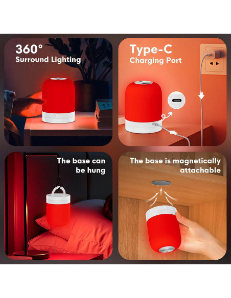 Lámpara de Terapia de Luz Roja EPOE 670nm Control Remoto