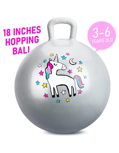 Pelota Saltarina U&C Planet 45 cm Unicornio para Niños Pelota Saltarina U&C Planet 45 cm Unicornio para Niños