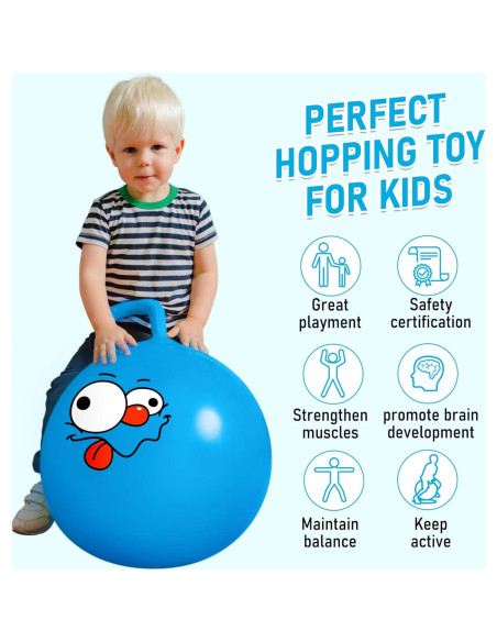 Pelota Saltarina U&C Planet 45 cm para Niños 3-6 Años Pelota Saltarina U&C Planet 45 cm para Niños 3-6 Años