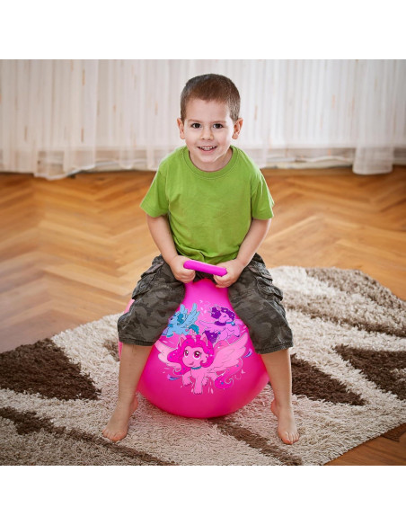 Pelota Rebotadora U&C Planet 45 cm Unicornio Rosa Pelota Rebotadora U&C Planet 45 cm Unicornio Rosa