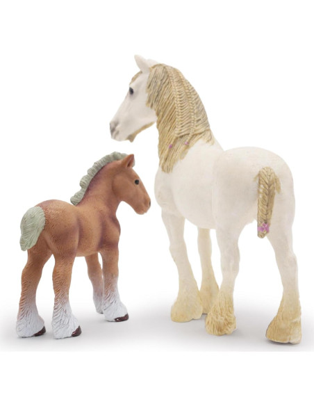 Juego de Animales de Granja Gemini&Genius - Caballos y Yegua Juego de Animales de Granja Gemini&Genius - Caballos y Yegua