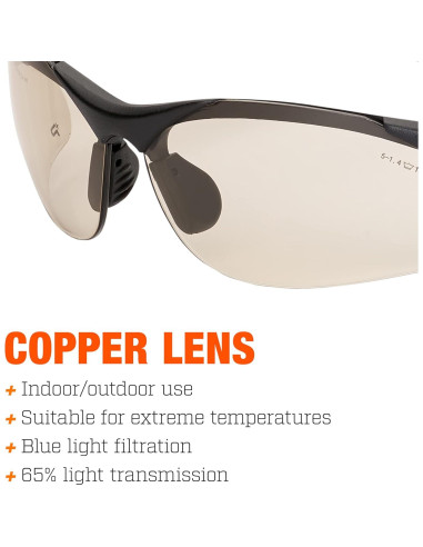 Gafas de Seguridad Bolle Tracker II PC Claro Unisex