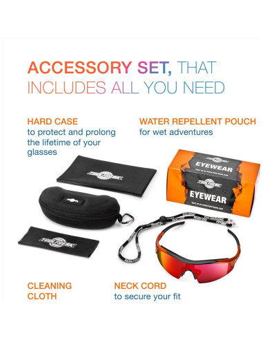 Gafas de Seguridad ToolFreak Reevo - Protección UV y de Impacto