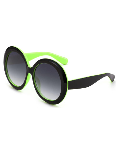 Gafas de sol redondas Karsaer UV400 grandes unisex
