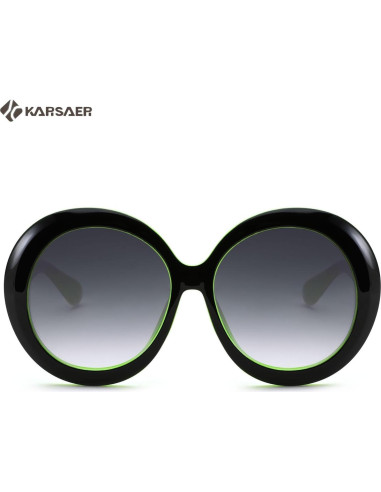 Gafas de sol redondas Karsaer UV400 grandes unisex