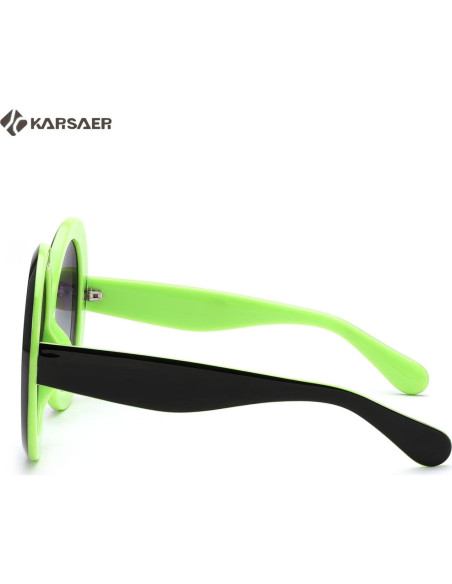 Gafas de sol redondas Karsaer UV400 grandes unisex
