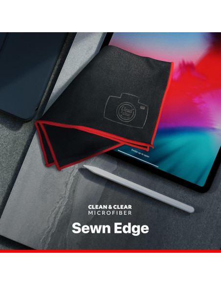 Paño de Microfibra Clean & Clear 8 Piezas 20x20 cm