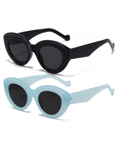 Gafas de sol ojo de gato AIEYEZO para mujeres, retro chic