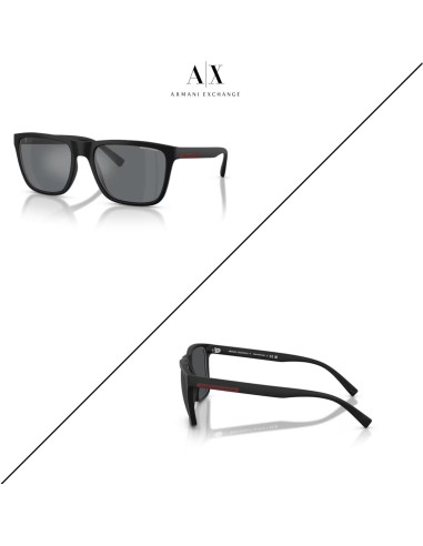 Gafas de sol cuadradas Armani Exchange AX4080S para hombres