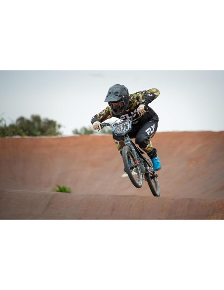 Gafas de Arena Fly Racing Focus Adulto Negro/Blanco Lente Ahumado