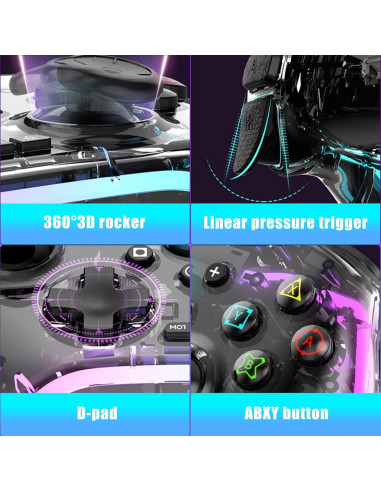 Controlador de Juego Móvil arVin Bluetooth para iPhone/Android