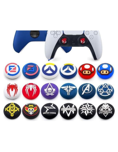 Tapas de Joystick de Silicona GGZone para PS5 PS4 Xbox