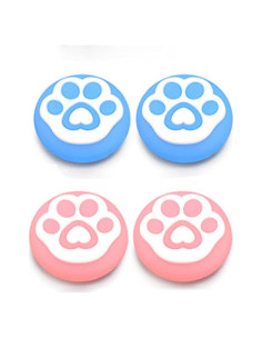 Tapa de Silicona Rowsmau para Joystick PS4 PS3 Xbox Azul