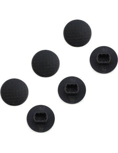 3 Tapas Joystick Analógico GGZone Negro para PSP 1000