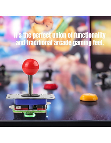 Joystick Hilitand Clásico 2/4/8 Vías con Bola Roja