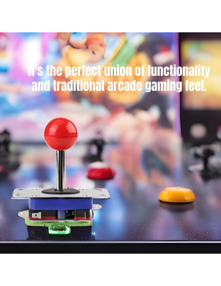 Joystick Hilitand Clásico 2/4/8 Vías con Bola Roja