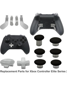 Kit 13 en 1 Accesorios Xbox Elite Series 2 Core Plata 2